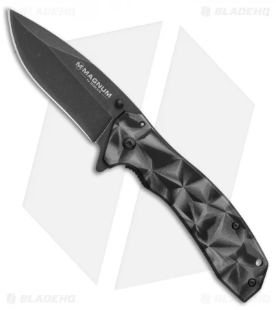 Boker Topographic Frame Lock Knife (3.2" Black Stonewash) 01MB636 1 Boker Topographic Frame Lock Knife (3.2" Black Stonewash) 01MB636