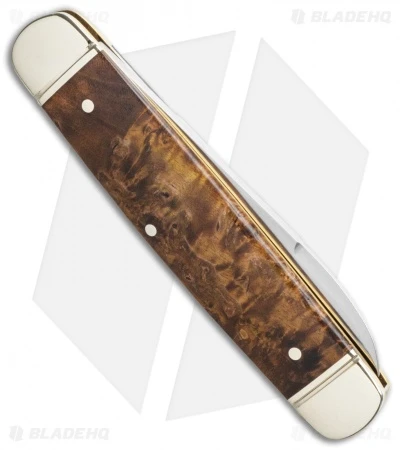 Boker Cattle Knife 4.5" Pocket Knife Curly Birch 3 Boker Cattle Knife 4.5" Pocket Knife Curly Birch - Image 3