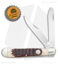 Boker Trapper Pocket Knife 4.25" Brown Jigged Bone 110732 7 Boker Trapper Pocket Knife 4.25" Brown Jigged Bone 110732 -Boker Boker Trapper Brown Jigged Bone BO110732 BHQ 40075 jr bottlecap