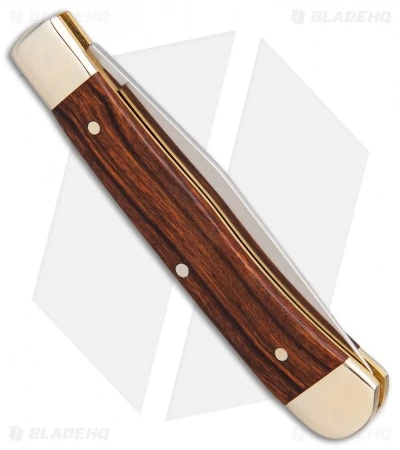 Boker Trapper Classic Gold Pocket Knife 4.125" Desert Ironwood 114004 2 Boker Trapper Classic Gold Pocket Knife 4.125" Desert Ironwood 114004 - Image 2