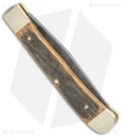 Boker Uno Trapper Pocket Knife Castle Wood (4.125" Acid Wash) 113004 6 Boker Uno Trapper Pocket Knife Castle Wood (4.125" Acid Wash) 113004 -Boker Boker Trapper Pocket Knife Castle Wood 113004 BHQ 105699 jr side