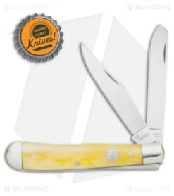 Boker Trapper Pocket Knife 4.25" Yellow Bone 110731 7 Boker Trapper Pocket Knife 4.25" Yellow Bone 110731 -Boker Boker Trapper Yellow Bone BO110731 BHQ 40074 jr bottlecap