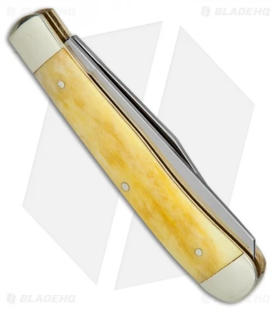 Boker Trapper Pocket Knife 4.25" Yellow Bone 110731 3 Boker Trapper Pocket Knife 4.25" Yellow Bone 110731 - Image 3