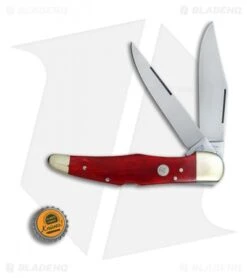 Boker Tree Brand L.E. Trapper Double Lockback Pocket Knife 5.25" Smooth Red Bone 7 Boker Tree Brand L.E. Trapper Double Lockback Pocket Knife 5.25" Smooth Red Bone -Boker Boker Tree Brand LE Trapper Double smooth red bone BHQ 78495 er bottlecap