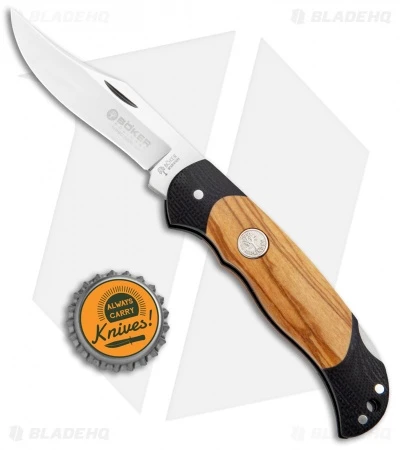 Boker Tree Jr Scout Lightweight Lockback Knife Olive (2.75" Satin) 111975 4 Boker Tree Jr Scout Lightweight Lockback Knife Olive (2.75" Satin) 111975 - Image 4