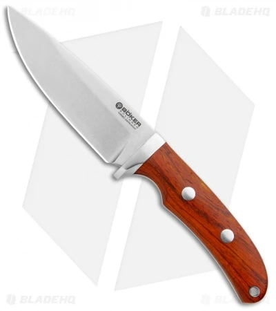 Boker Tree Savannah Fixed Blade Knife Cocobolo (4.6" Stonewash) BO120320 1 Boker Tree Savannah Fixed Blade Knife Cocobolo (4.6" Stonewash) BO120320