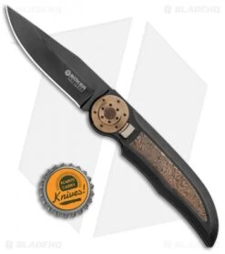Boker Tucan Eclipse Special Run Manual Knife Ti/Damascus (3" PVD) 112652 -Boker Boker Tucan Eclipse Special Run Manuel Ti Damascus PVD 112652 BHQ 102491 jr bottlecap