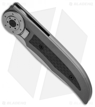 Boker Tucan Slide Lock Folding Knife Titanium/Carbon Fiber (3" Satin) 2 Boker Tucan Slide Lock Folding Knife Titanium/Carbon Fiber (3" Satin) - Image 2