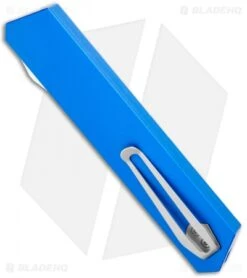 Boker USA Kwaiken OTF Automatic Knife Blue Aluminum (3.4" Satin) 06EX550 6 Boker USA Kwaiken OTF Automatic Knife Blue Aluminum (3.4" Satin) 06EX550 -Boker Boker USA Kwaiken OTF Auto Blue Aluminum SW 06EX550 BHQ 115742 jr side