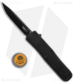 Boker USA OTF Automatic Knife Black Aluminum (3.5" Black) 06EX263 7 Boker USA OTF Automatic Knife Black Aluminum (3.5" Black) 06EX263 -Boker Boker USA OTF Auto Black Aluminum Black 06EX263 BHQ 94103 jr bottlecap