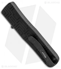 Boker USA OTF Automatic Knife Black Aluminum (3.5" Black) 06EX263 6 Boker USA OTF Automatic Knife Black Aluminum (3.5" Black) 06EX263 -Boker Boker USA OTF Auto Black Aluminum Black 06EX263 BHQ 94103 jr side