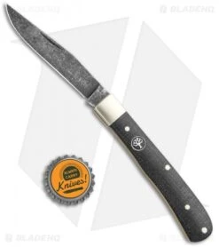 Boker Uno Trapper Pocket Knife Jute Mic (3.3" AW) -Boker Boker Uno Trapper Jute Micarta Acid 112595 BHQ 118355 jr bottlecap