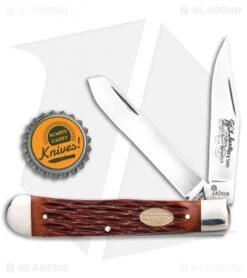 Boker H.J. Justin & Sons Trapper Knife 4" Jigged Bone 7 Boker H.J. Justin & Sons Trapper Knife 4" Jigged Bone -Boker Justin TS Trapper BHQ 115594 td size