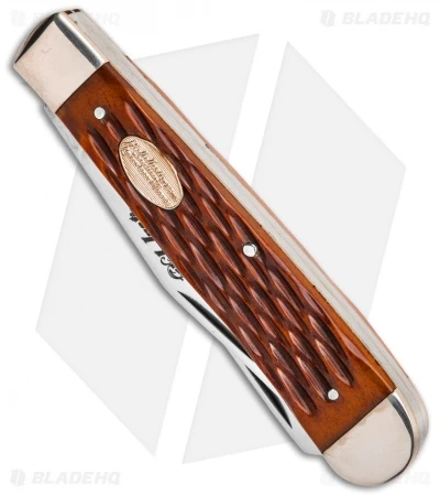 Boker H.J. Justin & Sons Trapper Knife 4" Jigged Bone 2 Boker H.J. Justin & Sons Trapper Knife 4" Jigged Bone - Image 2