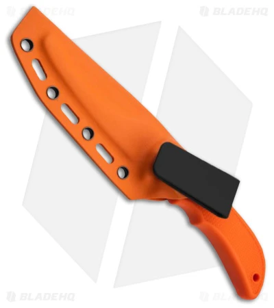 Boker Magnum HL Fixed Gutting Knife TPR Orange (3.5" Satin) 09RY801 2 Boker Magnum HL Fixed Gutting Knife TPR Orange (3.5" Satin) 09RY801 - Image 2