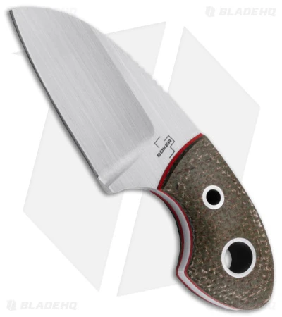 Boker Plus Gnome Fixed Blade Knife Green Micarta (2.09" D2) 74 01BO324 1 Boker Plus Gnome Fixed Blade Knife Green Micarta (2.09" D2) 74 01BO324