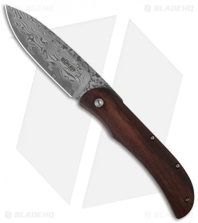 Boker Plus Exskelibur I Liner Lock Knife Cocobolo (3.5" Damascus) 01BO222DAM 1 Boker Plus Exskelibur I Liner Lock Knife Cocobolo (3.5" Damascus) 01BO222DAM