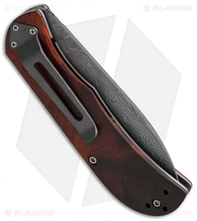 Boker Plus Exskelibur II Liner Lock Knife Cocobolo (2.75" Damascus) 01BO223DAM 3 Boker Plus Exskelibur II Liner Lock Knife Cocobolo (2.75" Damascus) 01BO223DAM - Image 3