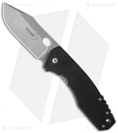 Boker Plus Vox F3 Frame Lock Knife Black G-10 (3.25" Stonewash) 01BO336 1 Boker Plus Vox F3 Frame Lock Knife Black G-10 (3.25" Stonewash) 01BO336