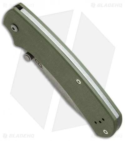 Boker Plus Chad Los Banos XS Slip Joint Knife OD Green (3" Bead Blast) 01BO538 2 Boker Plus Chad Los Banos XS Slip Joint Knife OD Green (3" Bead Blast) 01BO538 - Image 2