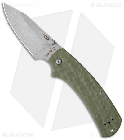 Boker Plus Chad Los Banos XS Slip Joint Knife OD Green (3" Bead Blast) 01BO538 1 Boker Plus Chad Los Banos XS Slip Joint Knife OD Green (3" Bead Blast) 01BO538