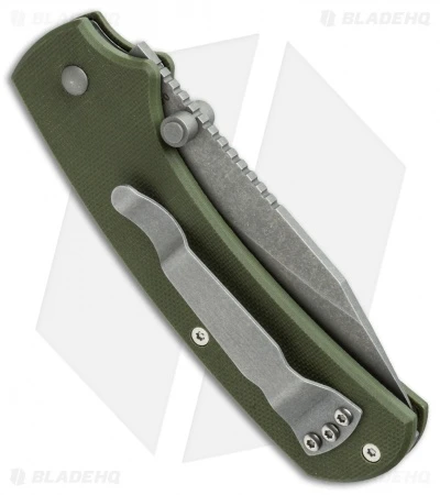 Boker Plus Chad Los Banos XS Slip Joint Knife OD Green (3" Bead Blast) 01BO538 3 Boker Plus Chad Los Banos XS Slip Joint Knife OD Green (3" Bead Blast) 01BO538 - Image 3