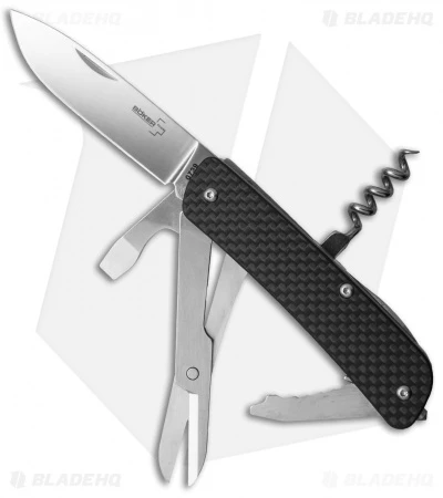 Boker Tech-Tool Carbon Fiber 3 Pocket Knife Multi-Tool (2.75" Polish) 01BO823 1 Boker Tech-Tool Carbon Fiber 3 Pocket Knife Multi-Tool (2.75" Polish) 01BO823