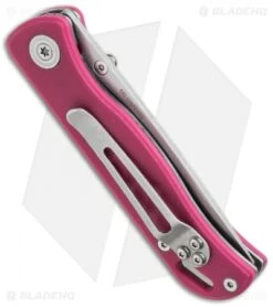 Boker Magnum Pink Berry Liner Lock Knife (3" Stonewash) 01EL021 -Boker boker 01el021 side cm