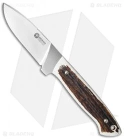 Boker Arbolito Dano Hunter Stag Fixed Blade Knife (4" Satin) 02BA325HH