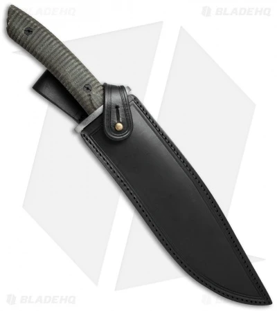 Boker Arbolito El Gigante Fixed Blade Knife Micarta (9.25" Stonewash) 02BA595M 2 Boker Arbolito El Gigante Fixed Blade Knife Micarta (9.25" Stonewash) 02BA595M - Image 2