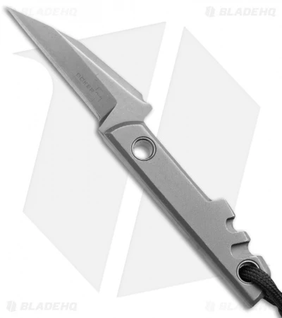 Boker Plus Mini Slik Pikal Fixed Blade Knife Amsler (2" Gray) 02BO231 1 Boker Plus Mini Slik Pikal Fixed Blade Knife Amsler (2" Gray) 02BO231