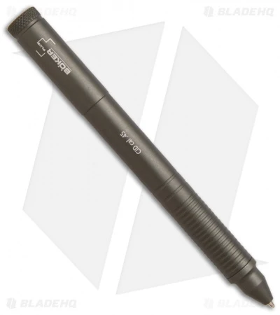 Boker Plus Tactical Pen CID .45 CAL Bolt Action (Titanium Gray) 09BO086 1 Boker Plus Tactical Pen CID .45 CAL Bolt Action (Titanium Gray) 09BO086