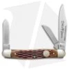 Boker Medium Stockman Knife 3.5" Brown Jigged Bone 110727