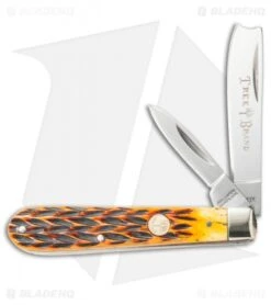 Boker Razor Jack Pocket Knife 3.125" Brown Jigged Bone Handle 110743
