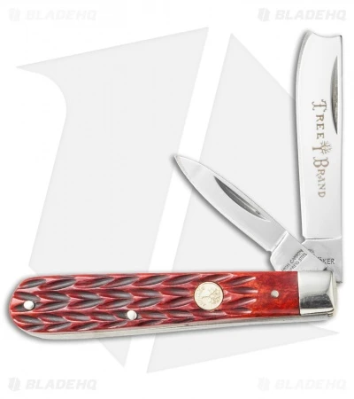 Boker Razor Jack Pocket Knife 3.125" Red Jigged Bone Handle 110744 1 Boker Razor Jack Pocket Knife 3.125" Red Jigged Bone Handle 110744
