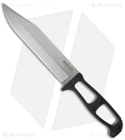 Boker GEK German Expedition Fixed Blade Black Micarta (6.5" Stonewash) 120747 1 Boker GEK German Expedition Fixed Blade Black Micarta (6.5" Stonewash) 120747