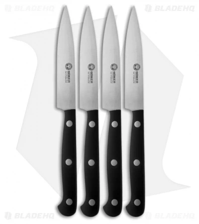 Boker Arbolito 4-Piece Steak Knife Set Black 1 Boker Arbolito 4-Piece Steak Knife Set Black