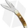 Boker Copperhead Pocket Knife 3.75" Jigged Brown Bone 110723