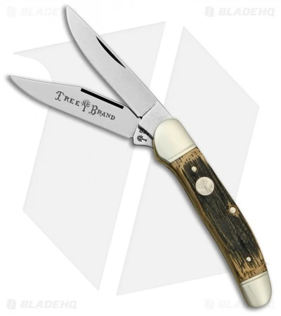 Boker Copperhead Pocket Knife 3.75" Beer Barrel Wood 112626BBL 1 Boker Copperhead Pocket Knife 3.75" Beer Barrel Wood 112626BBL