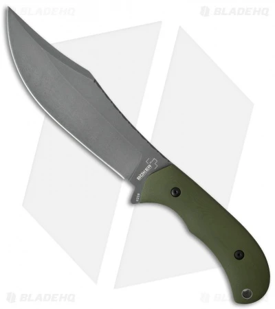 Boker Plus Dragon Slayer Knife Green G-10 (7.25" Acid SW) 02BO650 1 Boker Plus Dragon Slayer Knife Green G-10 (7.25" Acid SW) 02BO650