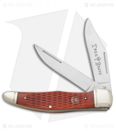 Boker Folding Hunter Pocket Knife 5.25" Brown Jigged Bone 110273BB 1 Boker Folding Hunter Pocket Knife 5.25" Brown Jigged Bone 110273BB