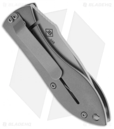 Boker Jim Burke Thorn Pocket Knife Titanium Folder (2.6" Bead Blast) 1132011 2 Boker Jim Burke Thorn Pocket Knife Titanium Folder (2.6" Bead Blast) 1132011 - Image 2