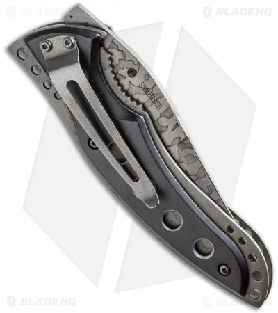Boker Magnum Snowflake Damascus Liner Lock Knife (3" Satin) 01GL0623 2 Boker Magnum Snowflake Damascus Liner Lock Knife (3" Satin) 01GL0623 - Image 2
