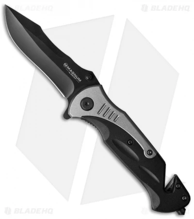 Boker Magnum Volunteer FD Liner Lock Knife (3.5" Black) 01LL489 1 Boker Magnum Volunteer FD Liner Lock Knife (3.5" Black) 01LL489