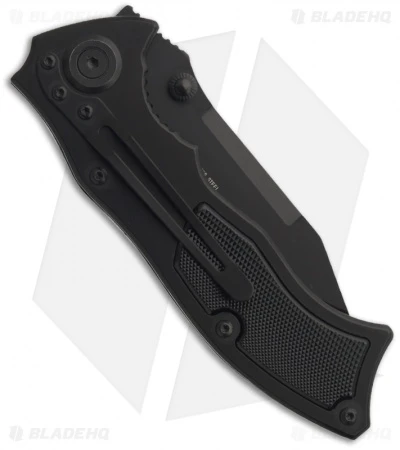 Boker Magnum Stout Liner Lock Knife (3.5" Black Serr) 01MB408 2 Boker Magnum Stout Liner Lock Knife (3.5" Black Serr) 01MB408 - Image 2