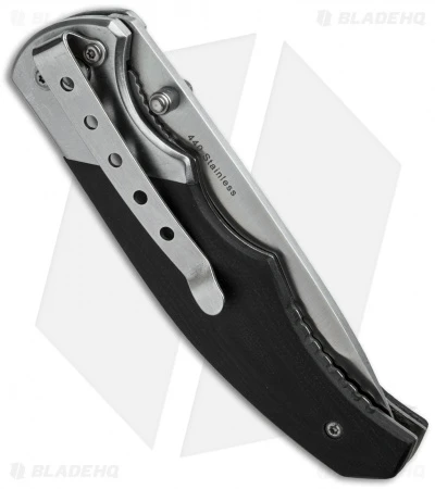 Boker Magnum Satin Tanto Liner Lock Knife G-10 (3.375" Satin) 01RY152 2 Boker Magnum Satin Tanto Liner Lock Knife G-10 (3.375" Satin) 01RY152 - Image 2