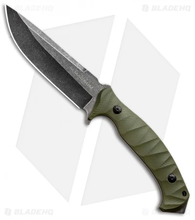 Boker Magnum Persian Fixed Blade Knife Green G-10 (4.75" Smokewash) 02LG115 1 Boker Magnum Persian Fixed Blade Knife Green G-10 (4.75" Smokewash) 02LG115
