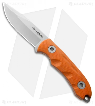 Boker Magnum Orange Outdoor Fixed Blade Knife (3.5" Bead Blast) 02YA123 1 Boker Magnum Orange Outdoor Fixed Blade Knife (3.5" Bead Blast) 02YA123