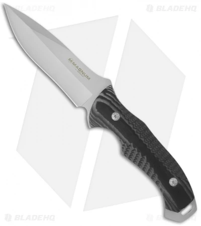Boker Magnum Highlands Ranger Fixed Blade Knife (4.75" Bead Blast Plain) 02MB522 1 Boker Magnum Highlands Ranger Fixed Blade Knife (4.75" Bead Blast Plain) 02MB522