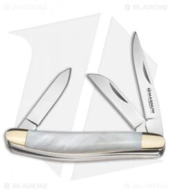 Boker Magnum Micro Pearl Stockman Traditional Pocket Knife 2.3" Mother Of Pearl